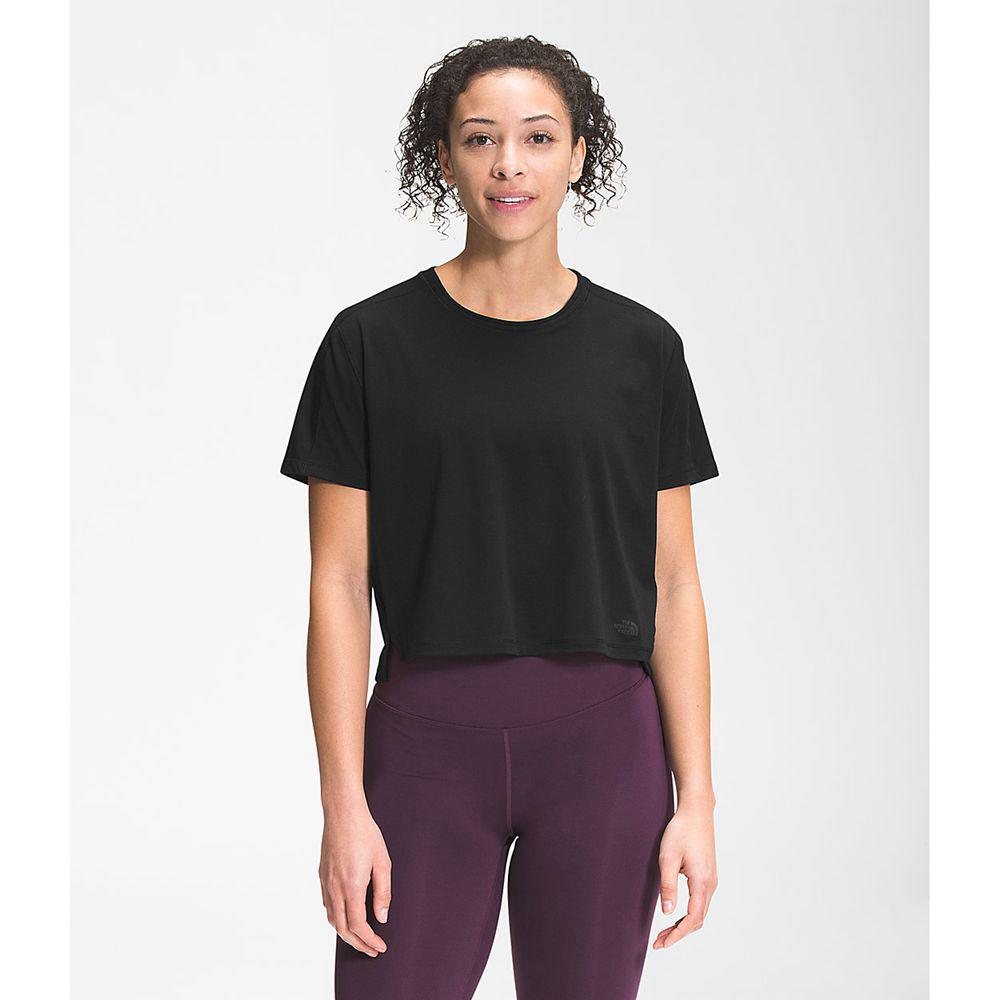 The North Face Ea Dawndream Relaxed Κοντό Μανίκι Γυναικεια T Shirt - Μαυρα (DPLX57263)